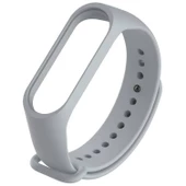 Xiaomi Mi Band 4 Silikon Kordon Gri - 1