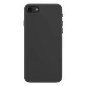 Apple iPhone SE 2020 İnce Mat Silikon Kılıf Siyah thumbnail 2