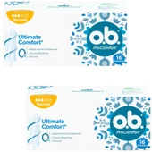 O.B. Pro Comfort Normal Tampon 16 lı 2 ADET - 1