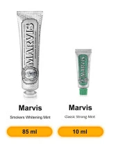 Smokers Whitening Mint Diş Macunu 85 ml Classic Strong Mint 10 ml - 1