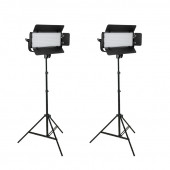 Gdx CF-300C BiColor Mobil 2'li Sürekli Video Panel Led Işık Seti - 1