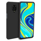 Xiaomi Redmi Note 9S İnce Mat Silikon Kılıf Siyah thumbnail 1