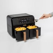 Kenwood Hfp70.000bk Dual Air Fryer Bk Copper - 4