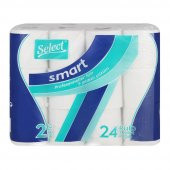 Select Smart Tuvalet Kağıdı Çift katlı 140 Yaprak 17.5 m - 24 Adet  - V - 1