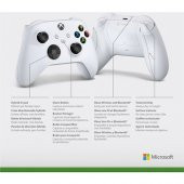 Xbox Series Beyaz Kablosuz Oyun Kolu (Microsoft Türkiye garantili) - 4