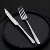 Nehir Sultan Sade 84 Parça Kutulu Çatal Kaşık Bıçak Takımı - 4