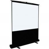 Codegen 145x82 cm Taşınabilir Portatif Pull Up Floor Screen Projeksiyon Perdesi - 1