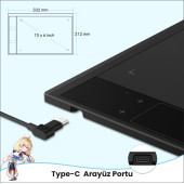 Veikk A30 10 X 6" Grafik Tablet - 6