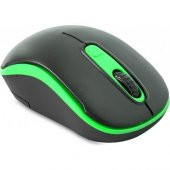 EVEREST KABLOSUZ MOUSE  USB SIYAH/YESIL (SM-804) - 1