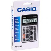CASIO MASA USTU HESAP MAKINESI AX-120B (12 HANE) - 2