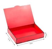 Sevgililer Gününe Özel Kırmızı Ahşap Hediye Kutusunda 24 Adet Petito ( İyi ki Varsın Yazılı ) thumbnail 4