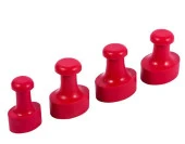 Mühür Kauçuk Alaşım Kırmızı Kaşe Oval 15x25mm - 4