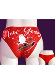 Papatya Dr.8805 Kadın Yılbaşı Düşük Bel Bikini Kırmızı  Külot - 1