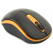 EVEREST KABLOSUZ MOUSE  USB SIYAH/TURUNCU (SM-804) - 1