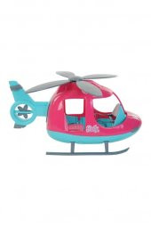 Farbu Oyuncak 46 cm Büyük Sallynin Helikopteri Pembe-Turkuaz - 2