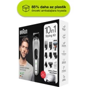 Braun MGK7220 + Gillette Fusion5 ProGlide 10'u 1 Arada Erkek Bakım Seti thumbnail 7