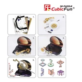 CubicFun 3D 71 Parça Voyager Space Probe (3 Boyutlu Yapboz) - 3