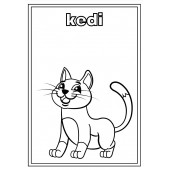 Hayvanlar Boyama Kitabı (2-5 Yaş) - 3