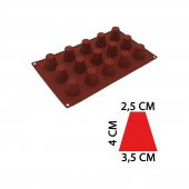 Silikon Kek Kalıbı ( FlexMat Mini Figürlü, No:5)  - V - 1