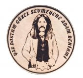 Barış Manço Deri PEÇ - Arma - Askeri Patch - 1