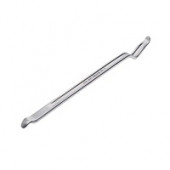 İzeltaş Levye Oluklu Kıvrık Uçlu 600mm Krom Kaplı - 6360260600 - 1