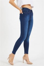 Likralı Bayan Kot Pantolon 22861169 - 2