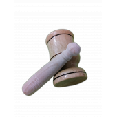 Ahşap Küçük Havan Sarımsak Döveci - 2