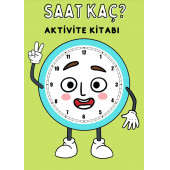 Okul Öncesi Saatleri Öğreten YAZ-SİL Kitabı - 2