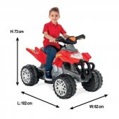 Pilsan Rocket Akülü Atv 12 Volt 05-229 Kırmızı - 3