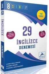 PRF Yayınları 8. Sınıf LGS İngilizce 29 Deneme - 1
