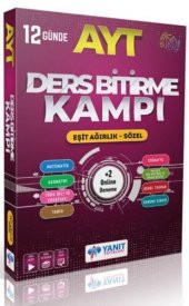 Yanıt Yayınları AYT Eşit Ağırlık Sözel Ders Bitirme Kampı - 1