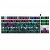 Altec Lansing ALGK8404 BLUE SWITCH 87 Tuşlu  Mekanik Klavye Gaming Klavye Oyuncu Klavye SİYAH - 1