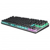 Altec Lansing ALGK8404 BLUE SWITCH 87 Tuşlu  Mekanik Klavye Gaming Klavye Oyuncu Klavye SİYAH - 5