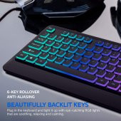 Everest KB-R59 FORZA Usb Rainbow Klavye Multimedia Klavye Gaming Klavye - 5