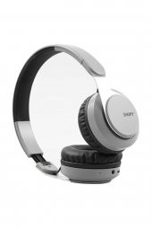 Snopy SN-34BT Cosy Mobil Telefon Uyumlu Kablosuz Mikrofonlu Kulak Üstü Gri Bluetooth Kulaklık - 1