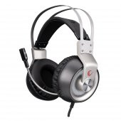 Rampage SN-RW9  USB 7.1 Surround Metal Kasa Gaming Kulaklık Oyuncu Kulaklığı thumbnail 2