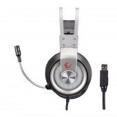 Rampage SN-RW9  USB 7.1 Surround Metal Kasa Gaming Kulaklık Oyuncu Kulaklığı thumbnail 4