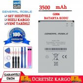 GENERAL MOBİLE GM9 GM 9 PİL BATARYA G006 PİL KODU YENİ TARİHLİ GARANTİLİ ÜRÜN - 1