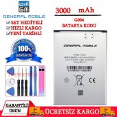 GENERAL MOBİLE GM6 GM 6 PİL BATARYA G004 PİL KODU YENİ TARİHLİ GARANTİLİ ÜRÜN - 1
