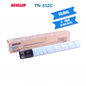 Develop TN-512 C Orjinal Mavi Toner - A33K4D2- Develop İneo +454 İneo +554 - 1