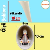Napoli Lüks Mobilya Kanepe Tv Ünitesi Koltuk Ayağı 18 Cm Krem Konsol Ayakları - 4