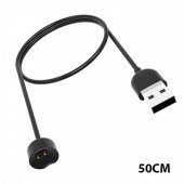Polham Güçlü Manyetik 50cm Xiaomi Mi Band 6 USB Şarj Kablosu - 2