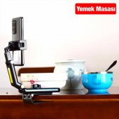 Polham Klipsli Dikiz Aynası Güneşlik İçin Universal Araç İçi Telefon Tutucu Mutak Masası Standı - 5