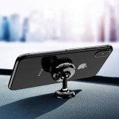 Polham Araç İçi Torpido Üstü Ultra Güçlü Mıknatıslı Telefon Tutucu, 360° Dönebilen Tasarım - 4