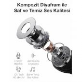 Polham Dijital Göstergeli Şarj Kutulu Uzun Şarjlı Tws Bluetooth Kulaklık IPX6 Suya Dayanıklı - 4