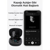 Polham Dijital Göstergeli Şarj Kutulu Uzun Şarjlı Tws Bluetooth Kulaklık IPX6 Suya Dayanıklı - 6