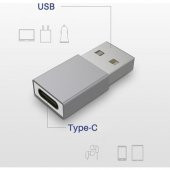 Polham Mini USB To Type C Çevirici Dönüştürücü Adaptör, 5A Ultra Hızlı Şarj ve Data Aktarım - 2
