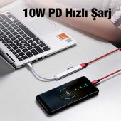Polham 4in1 10W 4 USB Girişli Type C Çevirici Adaptör, 5 Gbps Hız USB 3.0 Tak Çalıştır Adaptör HUB - 2