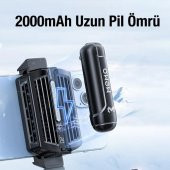 Polham Digital Isı Göstergeli 2000Mah Powerbankli Telefon Soğutucu Radyatör, Ultra Hızlı Soğutucu - 4