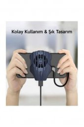 Polham Apple Iphone 7,8,x,11,12 Seri Uyumlu Şarj Kablolu Fanlı Telefon Soğutucusu, Pubg Call Of Duty - 3